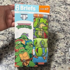 Nickelodeon Teenage Mutant Ninja Turtles Briefs - Green, Blue, Orange(6pcs) .